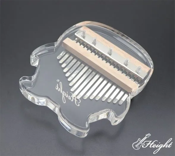  Kalimba 17 Keys Crystal Acrylic