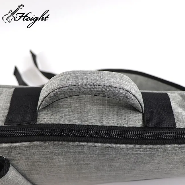 12mm Gray Cationic Cloth Ukulele Bag